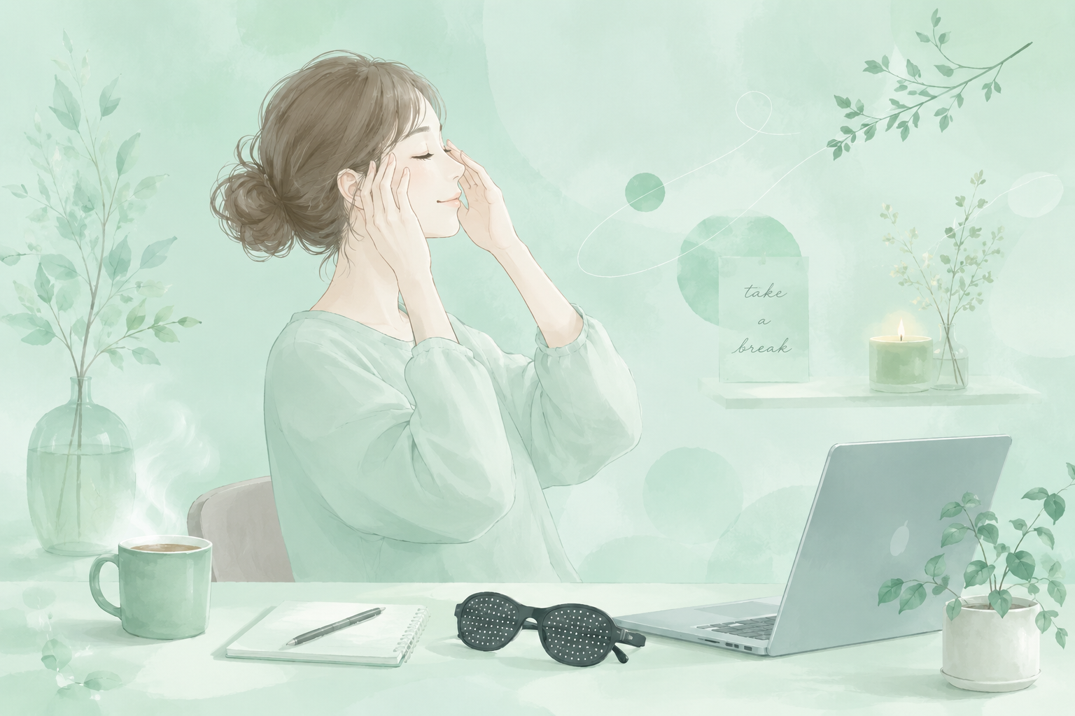 目を守りながら働きたい。長時間パソコンに向かえない私が、ひとり在宅ウェブワーカーに惹かれる理由